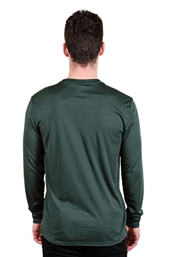 Ultra Game -NBA Men's Active Long Sleeve Pullover T-Shirt Large