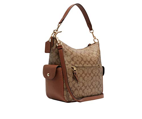 Coach Pennie Shoulder Bag (IM/Khaki Redwood)