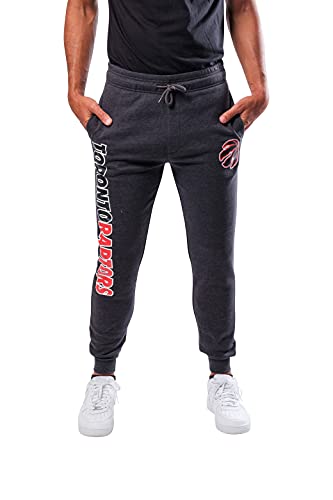 Ultra Game NBA Men's Soft Fleece Active Jogger Sweatpants
