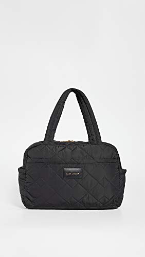 Marc Jacobs Women's Quilted Nylon Medium Bag, Black, One Size