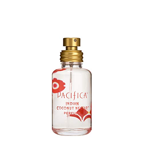 Pacifica Beauty, Indian Coconut Nectar Spray Clean Fragrance Perfume, Made with Natural and Essential Oils, Fresh Coconut and Warm Vanilla Scent, Vegan + Cruelty Free, Phthalate-Free, Paraben-Free