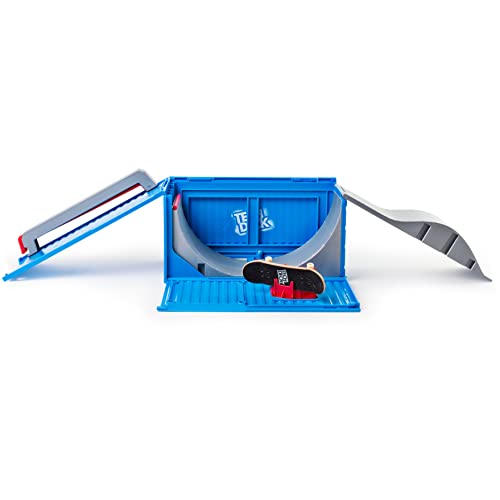 TECH DECK, Transforming SK8 Container Pro Modular Skatepark with Exclusive Fingerboard, Kids Toy for Ages 6 and Up (Styles May Vary)