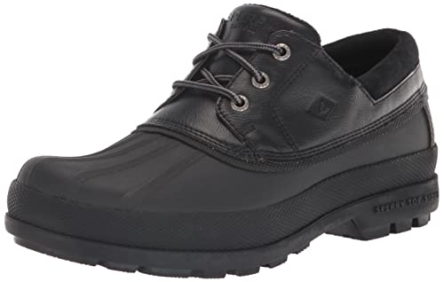 Sperry Men's Cold Bay 3-Eye Snow Boot, Black, 9.5