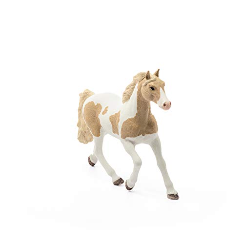 Schleich Horse Club, Realistic Horse Toys for Girls and Boys Paint Horse Mare Spotted Horse Toy, Ages 5+