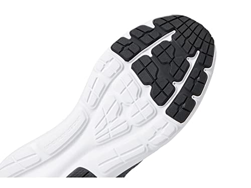 Under Armour Women's Surge 3 Sneaker, (106) Pitch Gray/White/White, 6