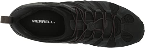 Merrell Mens CHAM 8 Stretch Hiking Shoe, Black,9