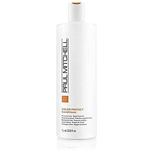 Paul Mitchell Color Protect Conditioner, Adds Protection, For Color-Treated Hair, 33.8 fl oz
