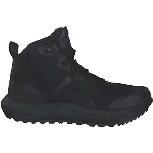 Under Armour Women's Micro G Valsetz Mid Military and Tactical Boot, Black (001)/Black, 7