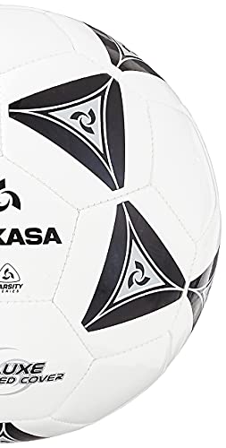 Mikasa Serious Soccer Ball (Black/White, Size 4)