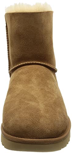 UGG Women's Mini Bailey Bow Ii Boot, Chestnut, 5