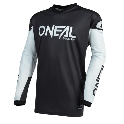 O'Neal mens V-neck Jersey, Black/White, Small