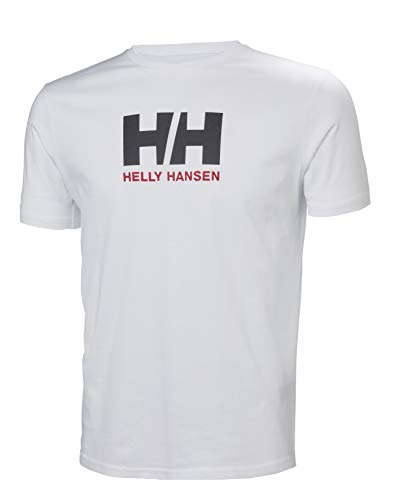Helly Hansen Men's Standard HH Logo T-Shirt, 001 White, Large