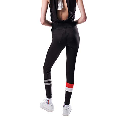 Ultra Game NBA Houston Rockets Womens Leggings Perimeter Fitness Sport Yoga Pants, Black, Small