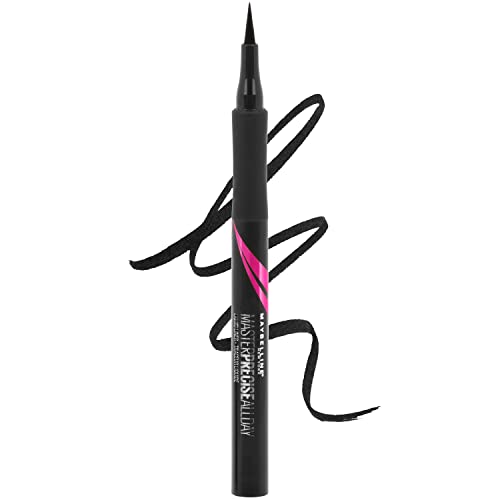 Maybelline Eyestudio Master Precise All Day Waterproof Liquid Eyeliner Makeup, Black, 1 Count