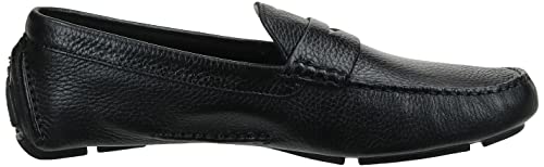 10 US Cole Haan mens Howland Penny loafers shoes, Black Tumbled