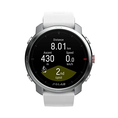 POLAR Grit X - Rugged Multisport GPS Smart Watch - Ultra-Long Battery Life, Wrist-Based Heart Rate, Military-Level Durability, Sleep and Recovery, Navigation - Trail Running, Mountain Biking