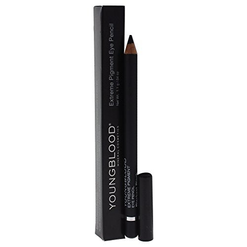YOUNGBLOOD Extreme Pigment Eye Pencil, 0.04 Oz - Color Blackest Black