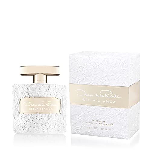 Oscar de la Renta Bella Blanca Eau de Parfum Perfume Spray for Women, 3.4 Fl. Oz.