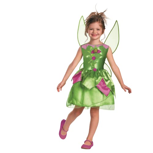Disguise Disney Fairies Tinker Bell Classic Girls' Costume,Large (10-12)
