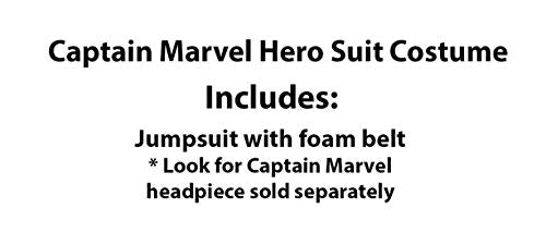 Rubie's Women's Captain Marvel Hero Suit Adult Sized Costumes, As Shown, X-Small US