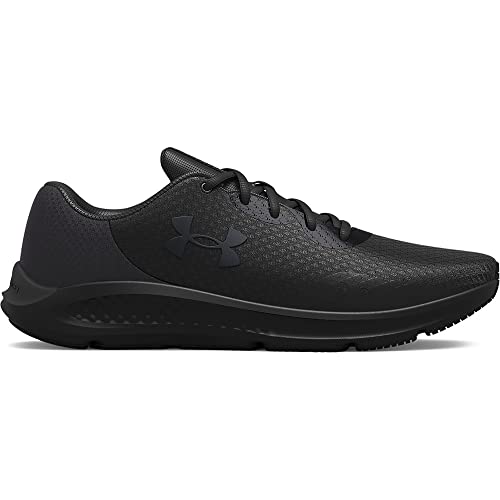 Under Armour Men's Charged Pursuit 3 Running Shoe, Black (002)/Black, 12.5