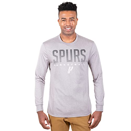Ultra Game -NBA Men's Active Long Sleeve Pullover T-Shirt