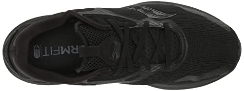 7.5 Saucony Men's Axon 2 Running Shoe, Triple Black