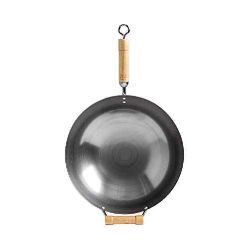 Joyce Chen Cast Iron Wok, 14-Inch, Metal