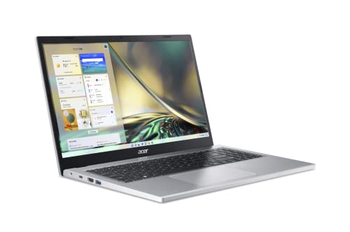 Acer Aspire 3 A315-24PT-R08Z Slim Laptop | 15.6' Full HD IPS Touch Display | AMD Ryzen 3 7320U Quad-Core Processor | AMD Radeon Graphics | 8GB LPDDR5 | 256GB NVMe SSD