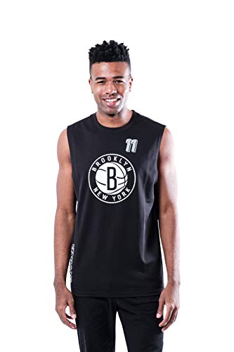 Ultra Game NBA Brooklyn Nets - Kyrie Irving Mens Active Tank Top, Team Color, Large