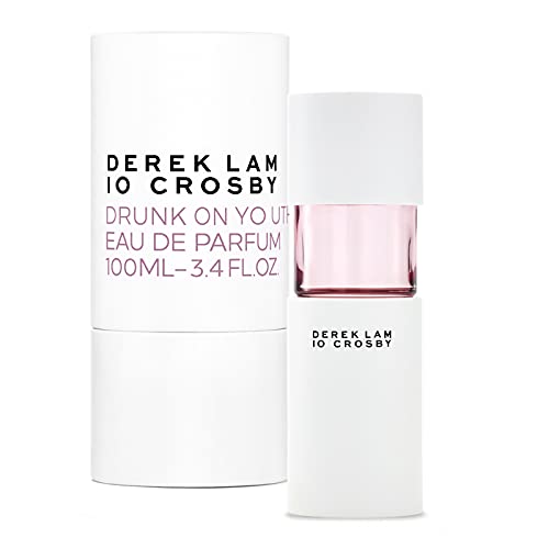 Derek Lam 10 Crosby, Drunk On Youth Eau De Parfum, Fragrance Mist For Women, Fruity and Floral Scent, Perfume Spray With Apple And Honeysuckle Accords, 3.4 Oz