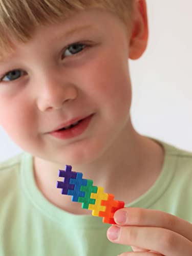 PLUS PLUS – Basic Mix - 300 Piece, Construction Building Stem/Steam Toy, Mini Puzzle Blocks for Kids