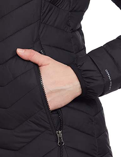 Columbia Women's Powder Lite Hooded Jacket, Black, Small