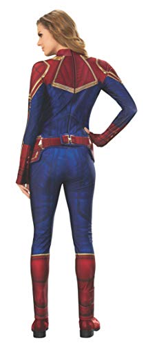 Rubie's Women's Captain Marvel Hero Suit Adult Sized Costumes, As Shown, X-Small US