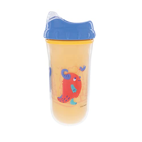 Nuby No-Spill Insulated Cool Sipper, 9 Ounce (Pack of 1) Colors May Vary