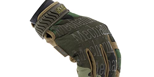 Mechanix Wear - Original Woodland Camo Tactical Gloves (Large, Camouflage) (MG-77-010)