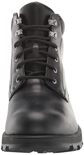 UGG Men's Stenton Boot, Black Leather, Size 8