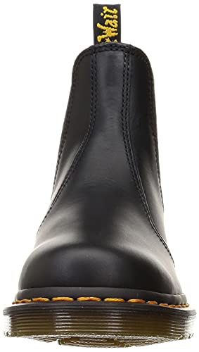 Dr. Martens Unisex 2976 Chelsea Boot, Black Nappa, 11 US Women / 10 US Men