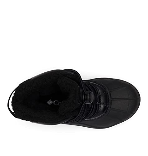 Columbia Youth Unisex Bugaboot Celsius, Black/Graphite, 9