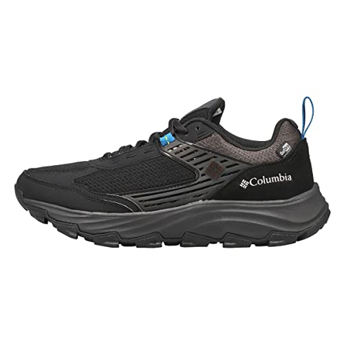 Columbia Men's Hatana Max Outdry Hiking Shoe, Black/White, 8.5