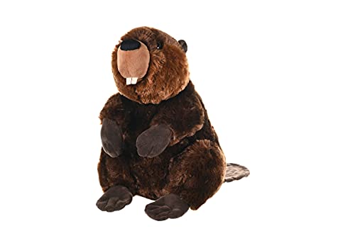WILD REPUBLIC Beaver Plush, Stuffed Animal, Plush Toy, Kids Gifts, Cuddlekins, 12'