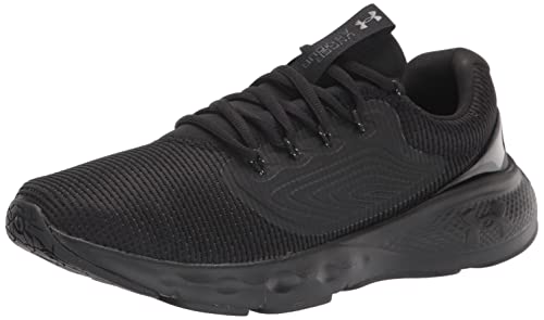 Under Armour Men's Charged Vantage 2 Road Running Shoe, Black (002)/Black, 9