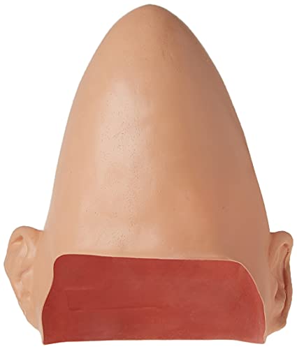 Rubie's mens Egg Head Conical Alien Skull Cap Party Supplies, Multi Color, One Size US