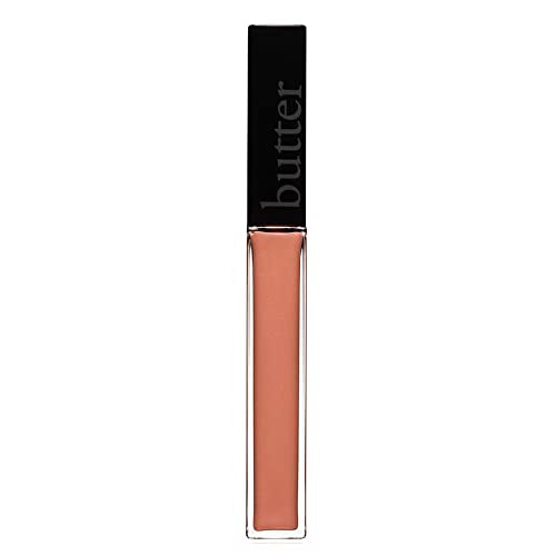 butter LONDON Plush Rush Plumping Lip Gloss, Ultra-Shine and Hydrating, Improves Lip Texture, Cruelty Free, Birthday Suit
