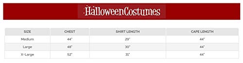 Men's Very Cool Vampire Costume X-Large