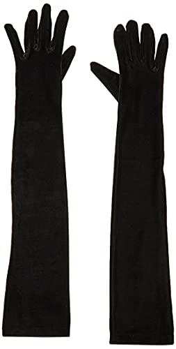 Leg Avenue Women's One Size Opera Gloves, Black