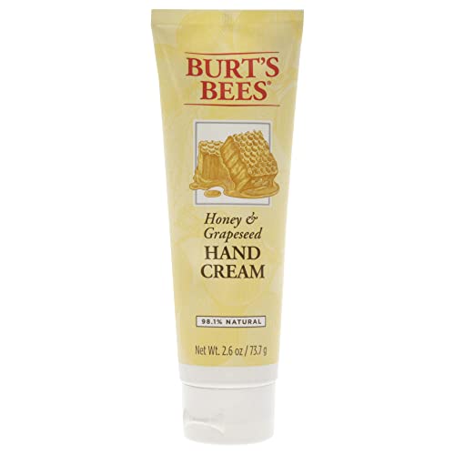 Burt's Bees Hand Cream, (Package May Vary) Honey and Grapeseed Oil 2.6 Ounce