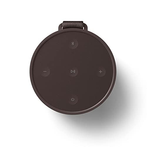 Bang and Olufsen Beosound Explore - Wireless Portable Outdoor Bluetooth speaker, IP 67 Dustproof and Waterproof, Chestnut