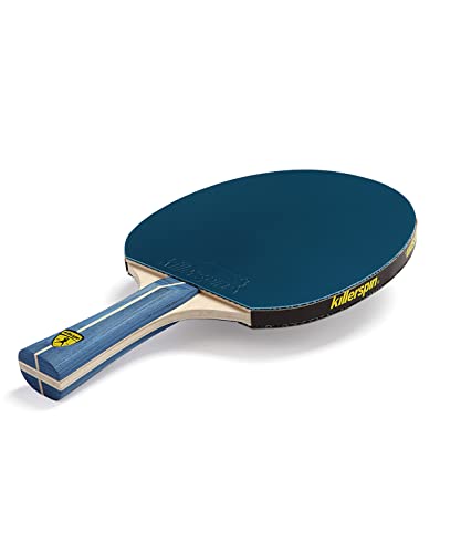 Killerspin Recreational Ping Pong Paddle, Table Tennis Racket With Wood Blade, Jet Basic Rubber