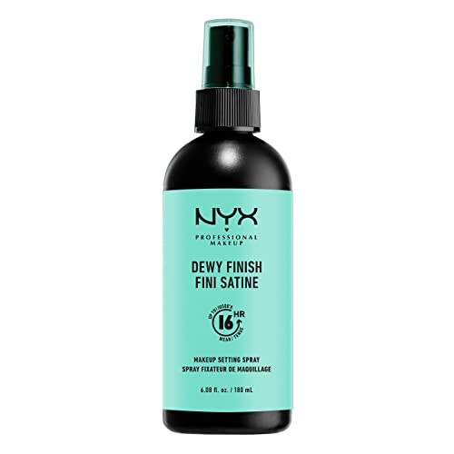 NYX PROFESSIONAL MAKEUP Makeup Setting Spray - Dewy Finish JUMBO Size, Long-Lasting Vegan Formula